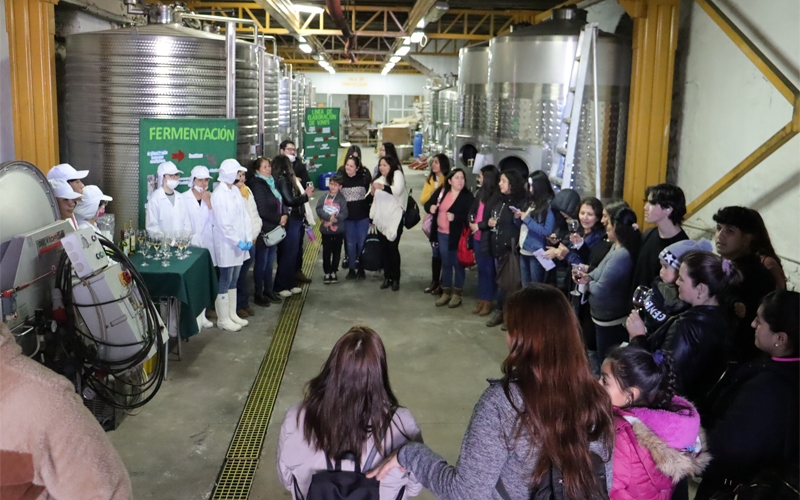 Muestra de Procesos Alimentarios en los Laboratorios Productivos