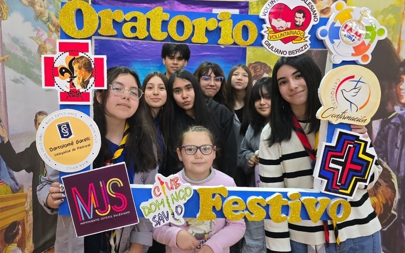 Oratorio Festivo de Agosto Celebró a Don Bosco en su Mes de Aniversario